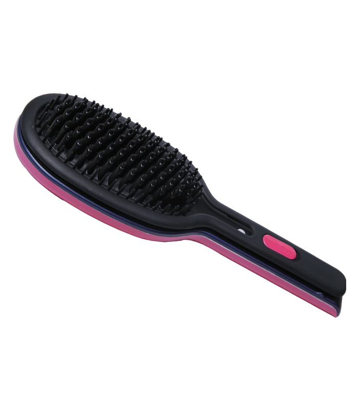 Hot Comb keramische stijltangborstel met private label ZR-1001 haarkrullerborstelkam