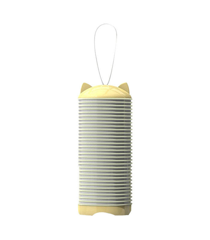 Draadloze USB mini plastic haarrollers ZR-002